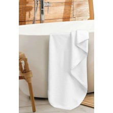 Mira Home Luxury Hotel 90X150 cm %100 Pamuk Banyo Havlusu  Gramajlı Beyaz