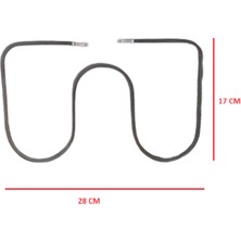 Universal Rezistans Tost Makinası 1000W 6,5mm 220V 28*17CM