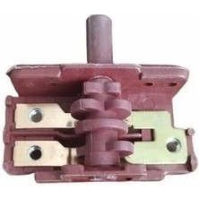 Universal Komutatör Çevirmeli Anahtar Şofben (2 Devre 220V)