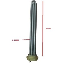 Universal Rezistans 2" 10000W 40CM 8,5mm 220-380W Cr-Ni Polyesterli