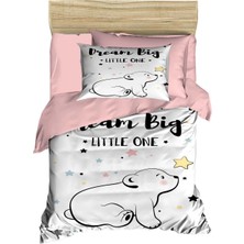 Mira Home Dijital Baskılı 3D Pamuklu Yenidoğan Bebek Nevresim Takımı Dream Big