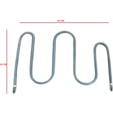 Universal Rezistans Tost Makinası 750W 6,5mm 220V 26*16 cm