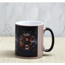 Cey Porselen Renk Değiştiren Demon Slayer Kupa Bardak AALK380