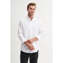 Cazador Pamuk Flam Kumaş Vintage Gömlek Regular Fit