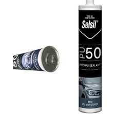 Selsil 50 Pu Mastik 280 ml Siyah