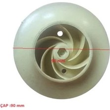 Universal Fagor-Inserstar Motor Trübün Su Çarkı 90MM
