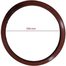 Universal Yıkama Makinesi 50-60KĞ (590*700 Mm) Kapak Contası (Kahverengi)