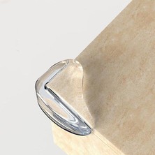 Gusion 4 Adet Silikon Şeffaf Masa Kenarı Köşe Koruması Geniş Uyumluluğa Sahip Olan Bu Koruyucu Masa Komodin