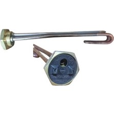 Teknik Isısan Bakır Rezistans 1 1/4 2000W 30CM 8,5mm 220V Bükümlü Italyan (M1153)