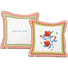 Baci Milano Bacı Mılano Mamma Mıa Pomegranate Yastık Cotton 45X45 cm