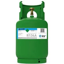 R134A Ice Gaz Tekrar Doldurulabilir Tüplü 12 Kğ