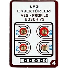 Universal Enjektör Lpg 7no (Takım)