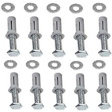 Universal 12MM Roket Dübel (Paket 50 Li) Takım Gri