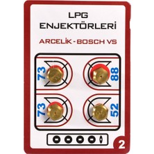 Universal Enjektör Lpg 9no (Takım)