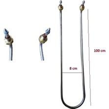 Universal U Tipi Kıvrık 2500W 100CM Benmari Rezistansı