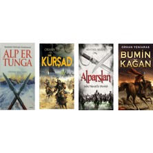 Panama Yayıncılık Savaşın Efsaneleri Seti 4 Kitap (Kürşad & Alp Er Tunga & Alparslan&bumin Kağan)