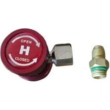 Oto Set Tekli Kırmızı R134A (Ch-Qc-Hm)