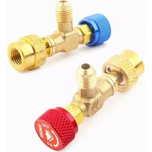 Ch CT362 Gaz Vana Seti R410-R22 Uyumlu Adaptörlü
