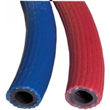 Universal Oksijen Hortum Kırmızı Mavi Çiftli 8 Mm.