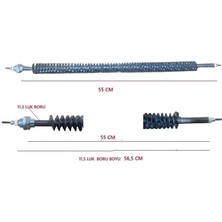 Universal Serpantin Rezistans Düz 55CM Q:11,5 1000W (Demire Demir)
