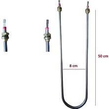 Universal U Tipi Düz 2000W 50CM Benmari Rezistansı