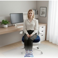 Pillowart Visco Ortopedik Oturma Simidi Koltuk Minderi Visko Kuyruk Sokumu Yastığı