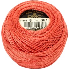 Dmc Koton Perle  8 Numara 351