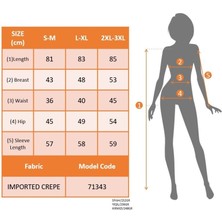 Barış Beauty Kadın Uzun Kollu Kruvaze Yaka Mini Ithal Krep Elbise