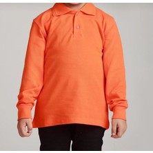 Dıgıl Kids Çocuk Polo Yaka Okul T-Shirt Uzun Kol
