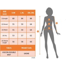 Barış Beauty Kadın Uzun Kollu Bisiklet Yaka Kısa Viskon Iki Iplik Elbise