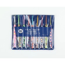 Liva Craft 9'lu Tığ Seti - Karışık Desenli