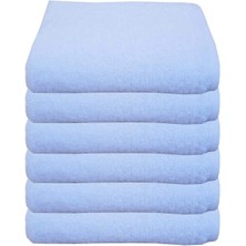 Mira Home 6 Lı Otel Havlusu 100 Pamuklu Beyaz El Havlusu 50X90 cm