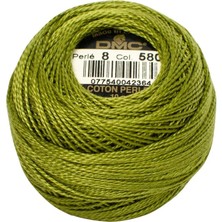 Dmc Koton Perle  8 Numara 580