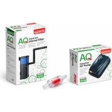 Aquawing AQ708 Tek Çıkışlı Hava Motoru + AQ201 Iç Filtre
