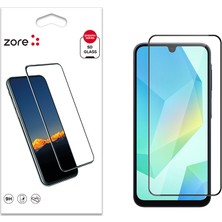 Ceponya Galaxy A17 Ekran Koruyucu Ekranı Tam Kaplayan Kenarları Kırılmaya Dayanıklı Cam Koruyucu