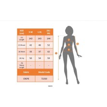 Barış Beauty Kadın Askılı Omuzdan Bağlamalı Kruvaze Yakalı Uzun Yırtmaçlı Janjan Krep Elbise