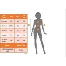 Barış Beauty Kadın Uzun Kollu Tek Omuz Askı Detay Salaş Viskon Iki Iplik Bluz