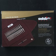 Addi Click Lace Değiştirilebilir Kısa Uçlu Misinalı Şiş Seti