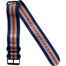 Schulzz Cachrel Casual Renkli Dokuma Kumaş Saat Kordon 24 mm