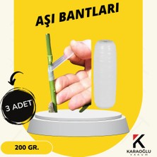 Karaoğlu Vakum Ambalaj 3 Adet Aşı Bandı 200 Gr. Ağaç Aşı Bandı Fidan Aşı Bandı