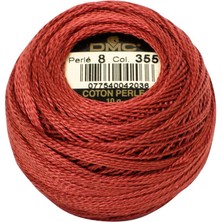 Dmc Koton Perle  8 Numara 355