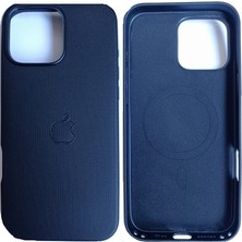 Day Apple iPhone 16 Pro Max Için Magsafe Özellikli Tech Dokuma Kılıf Lacivert