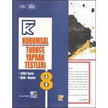 Karma Kitaplar Kurmay 8. Sınıf Kurumsal Türkçe Yaprak Test