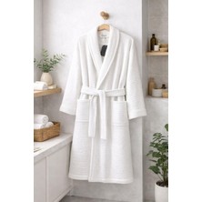 Özdilek Waffle Bornoz Beyaz M Beden