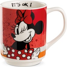 Egan Italy Egan Mıckey Mouse Mınnıe Kupa Kırmızı