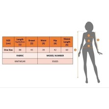 Barış Beauty Kadın Bisiklet Yaka Uzun Kol Triko Mini Boy Elbise