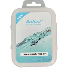 Mavi Su Havuz Sutest Toplam Sertlik Test Kiti (°fr Ölçüm) – Havuz ve Kullanım Suyu Analiz Seti