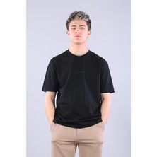 Mckanzie 2271 Baskı 5 O yaka 24*1 Süprem Oversize T-shirt