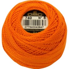 Dmc Koton Perle  8 Numara 740