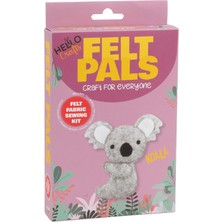 Hello Crafts Keçe Arkadaşlar Dikiş Kiti Koala 14 cm